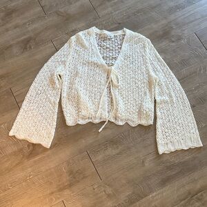 Sadie & Sage Cream Knit Sweater